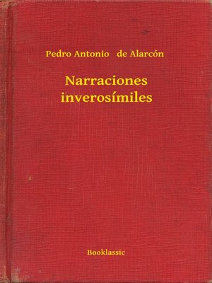 cover image of Narraciones inverosímiles